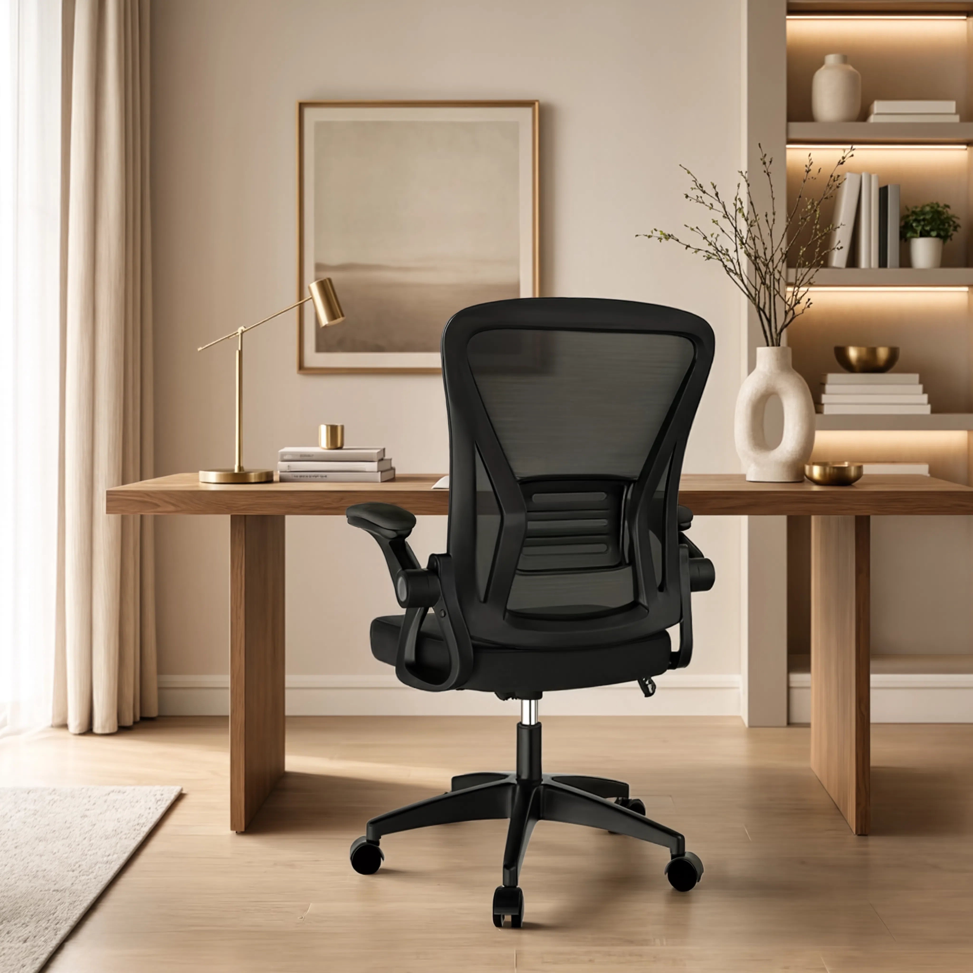 ZEN | Chaise de Bureau Ergonomique Design - Support Lombaire & Accoudoirs Réglables