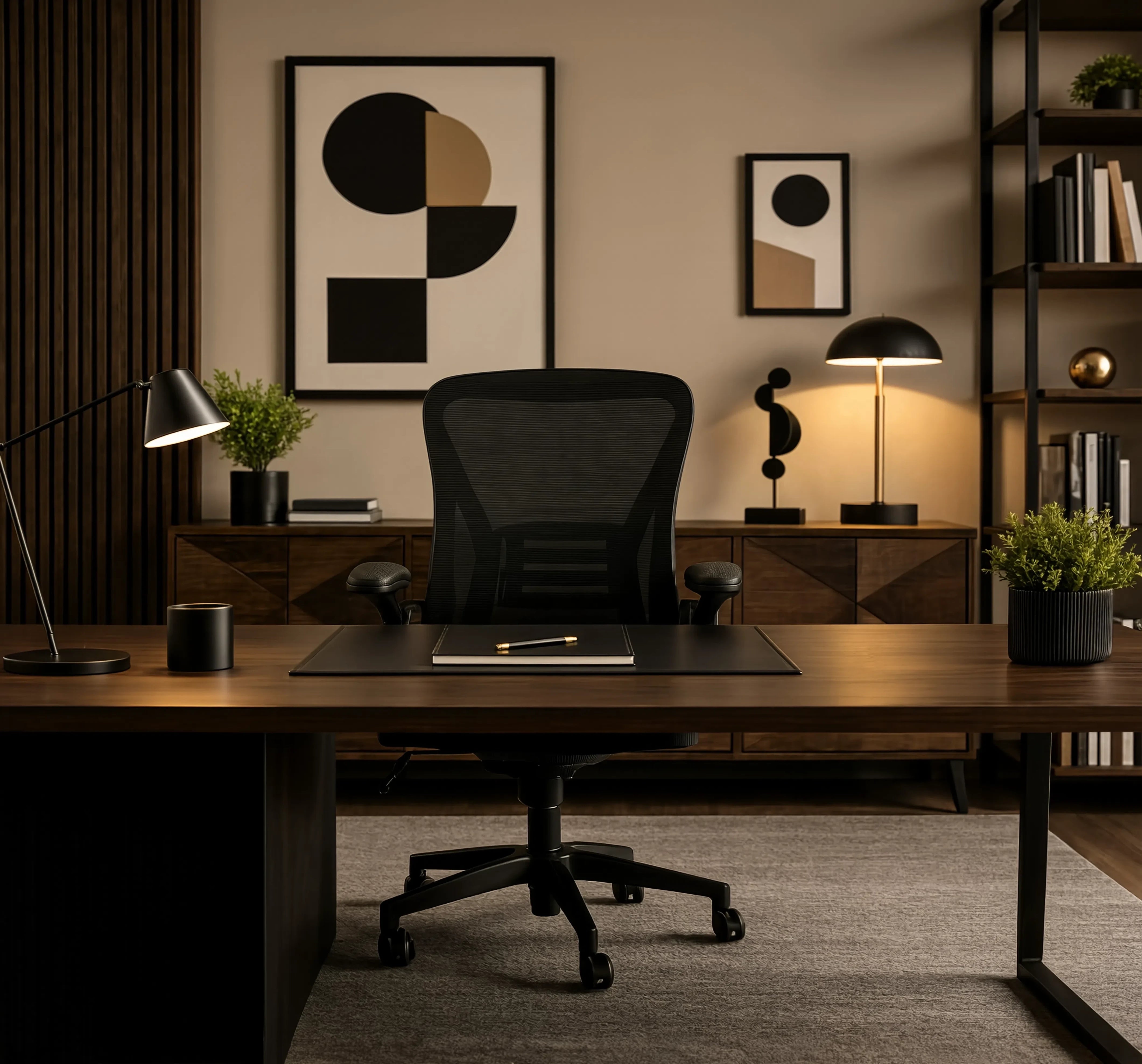 ZEN | Chaise de Bureau Ergonomique Design - Support Lombaire & Accoudoirs Réglables