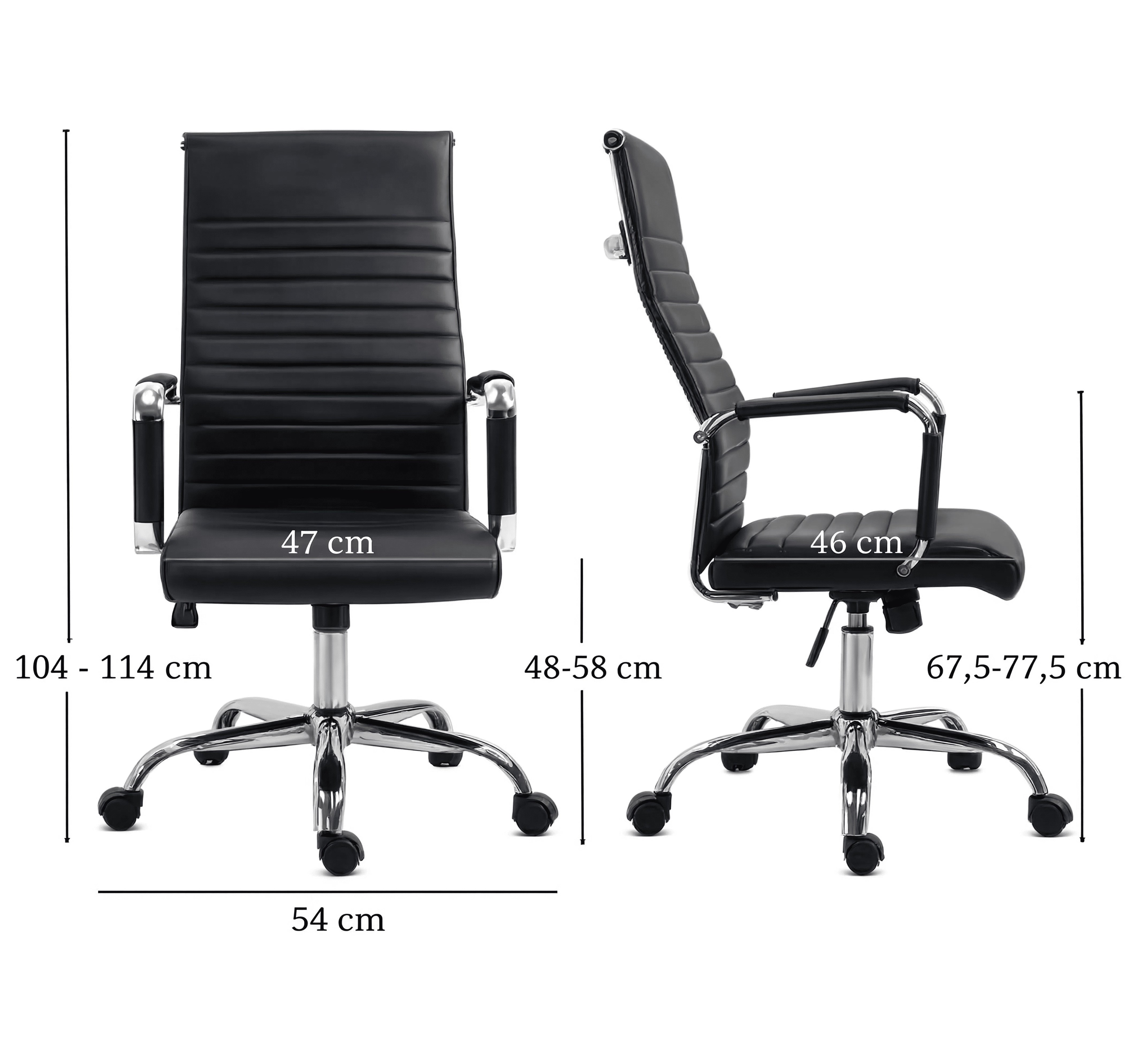 ÉMÉRGEANCE | Fauteuil de Bureau Ergonomique en Cuir